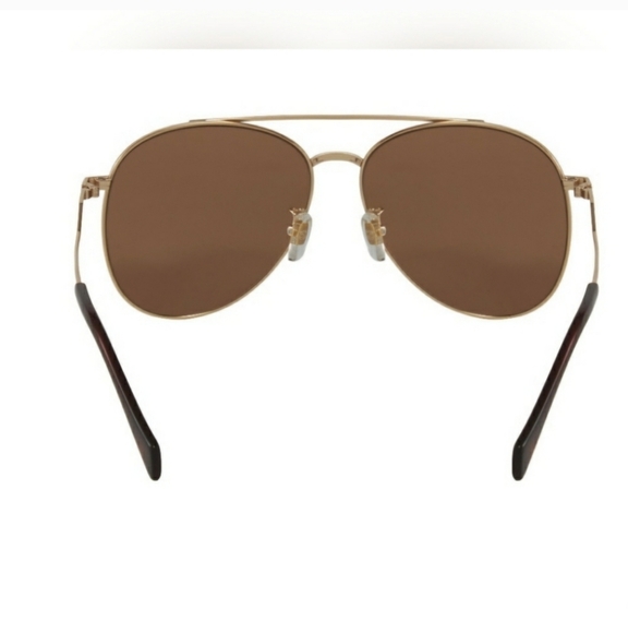 NEW Gucci Aviator Sunglasses Endura Gold Brown Lens - Picture 4 of 8